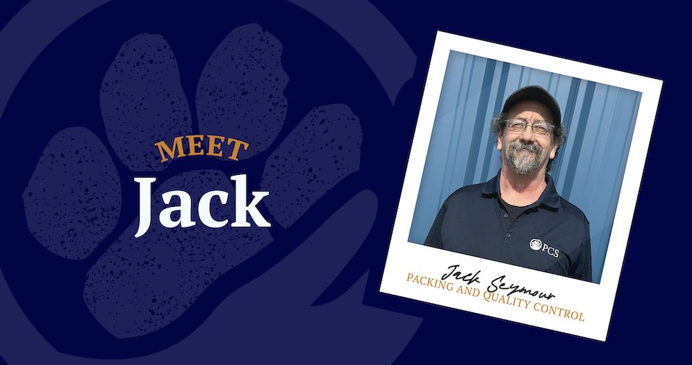 Meet Jack Seymour, PCS Packing and Quality Control rep.